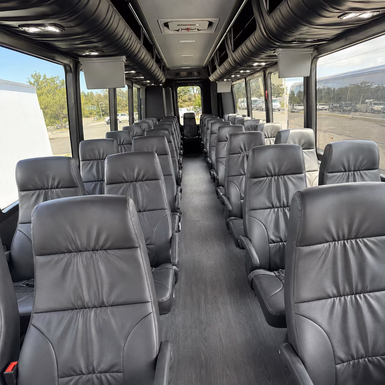 gilroy airport transportation onboard seating