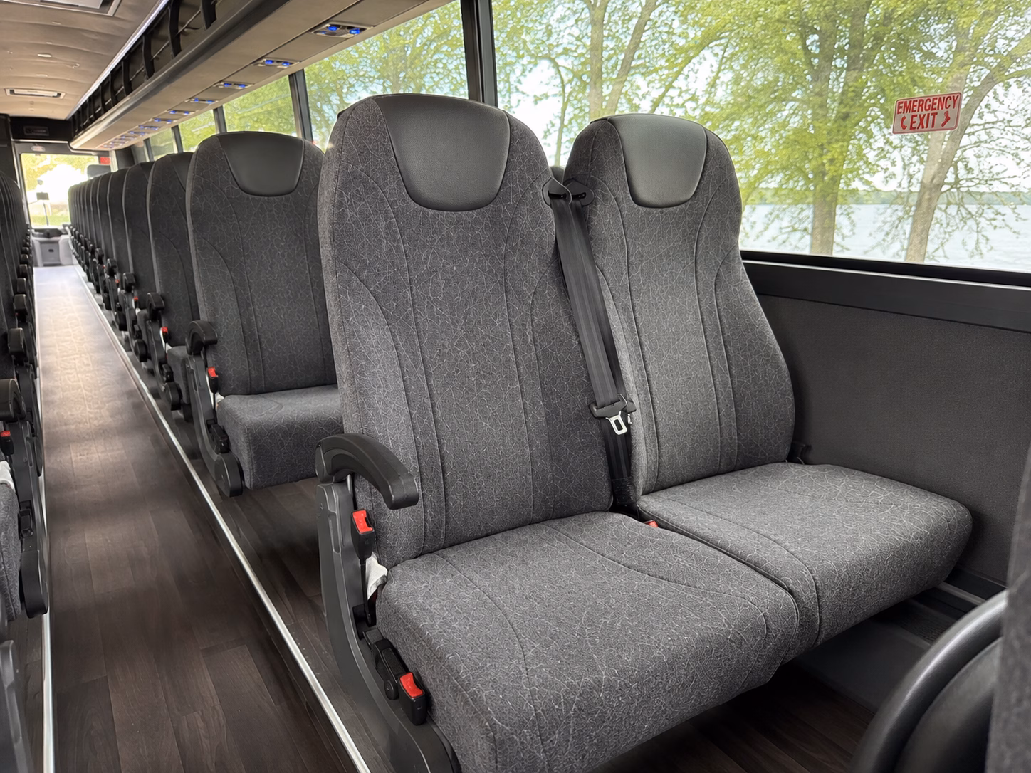 gilroy corporate event transportation onboard seating