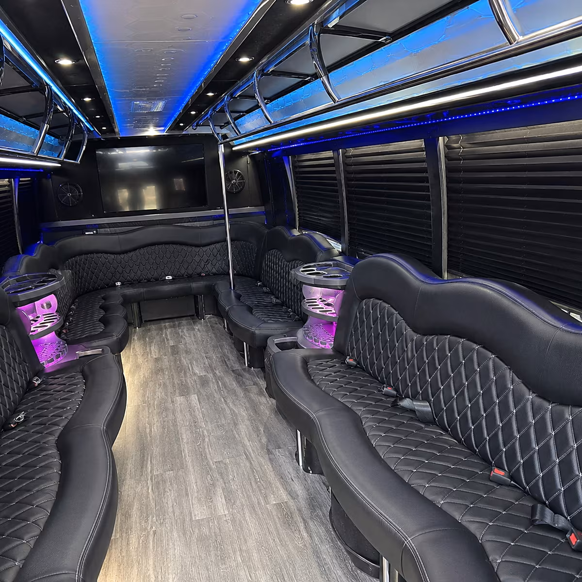 gilroy party bus rentals inside