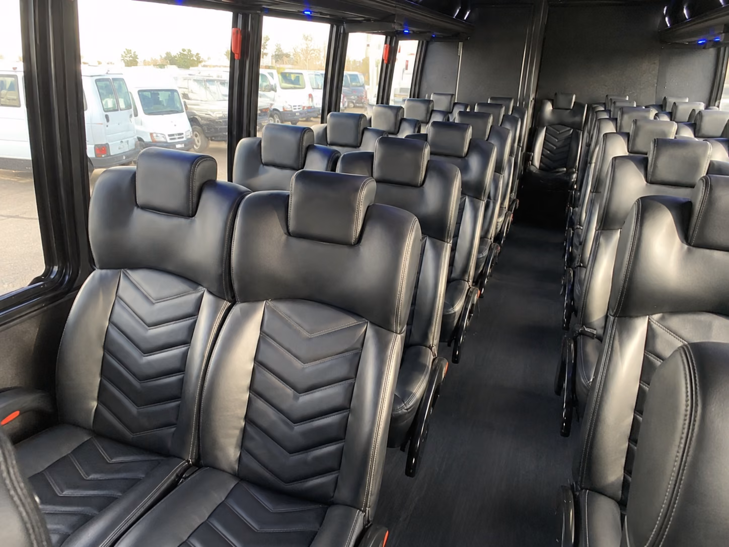 gilroy private event transportation onboard seating