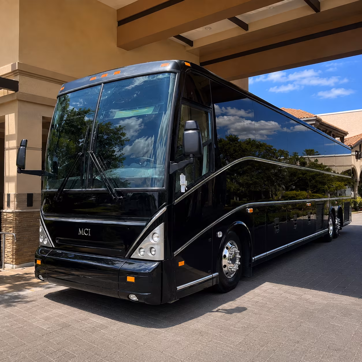 prom graduation and school event buses for gilroy students